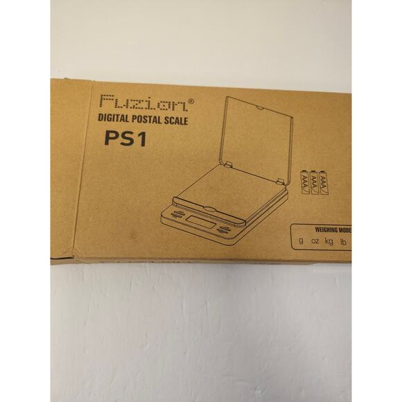 Fuzion PS1 Digital Postal Scale 86# Capacity Open Box TESTED Batteries 5VC - Picture 2 of 8